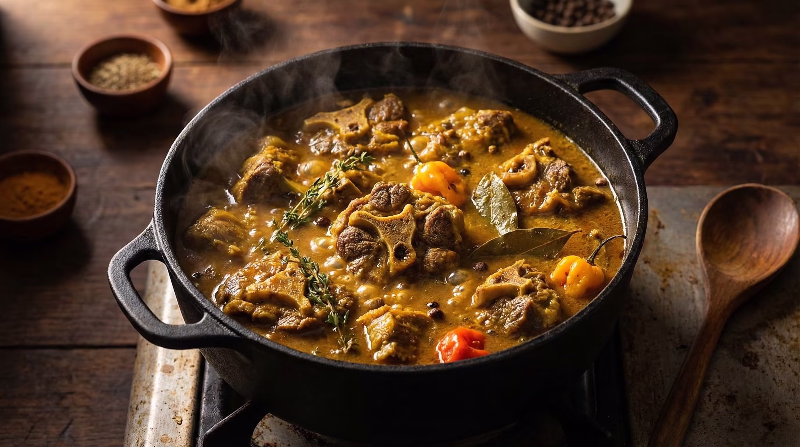 The Slow Curry Goat